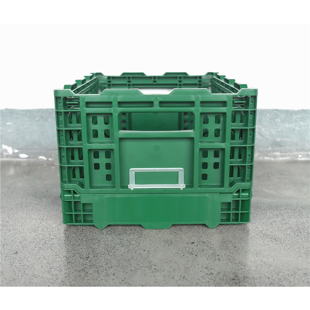 QUANYUN PP Turnover Basket Plastic Vegetable Crate KB403022W