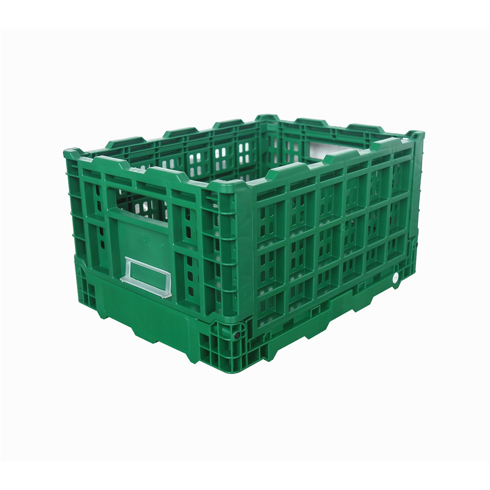 QUANYUN PP Turnover Basket Plastic Vegetable Crate KB403022W