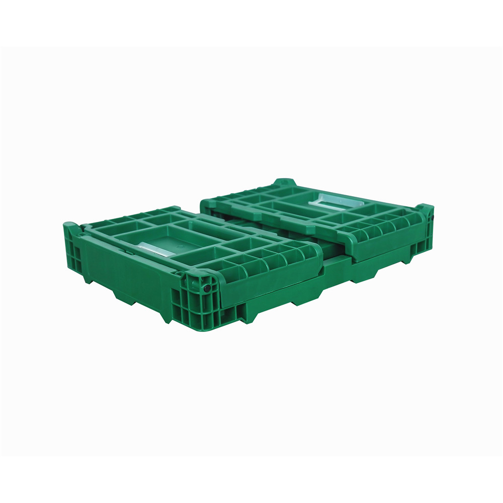 QUANYUN PP Turnover Basket Plastic Vegetable Crate KB403022W