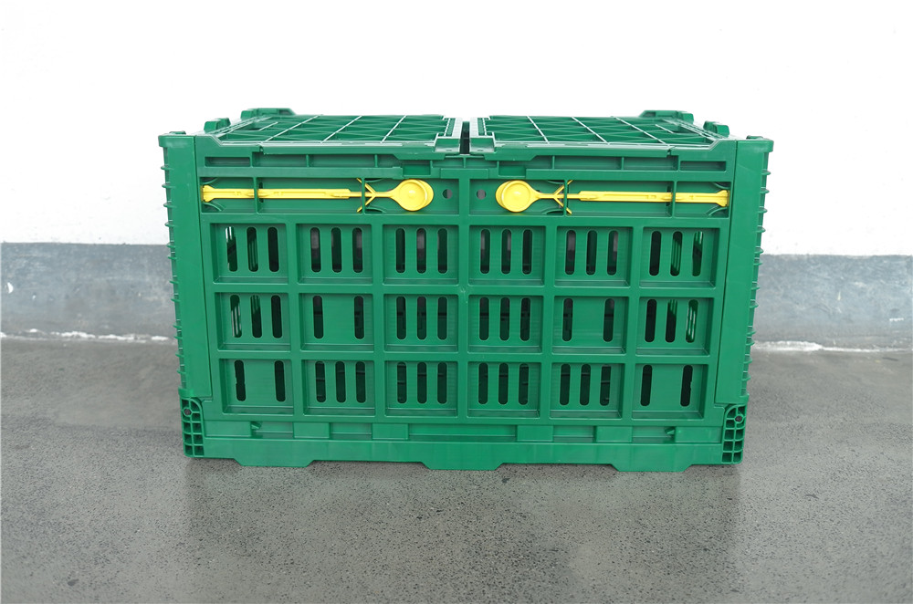 QUANYUN Recyclable Heavy-Duty Industrial Plastic Storage Basket KB533631C