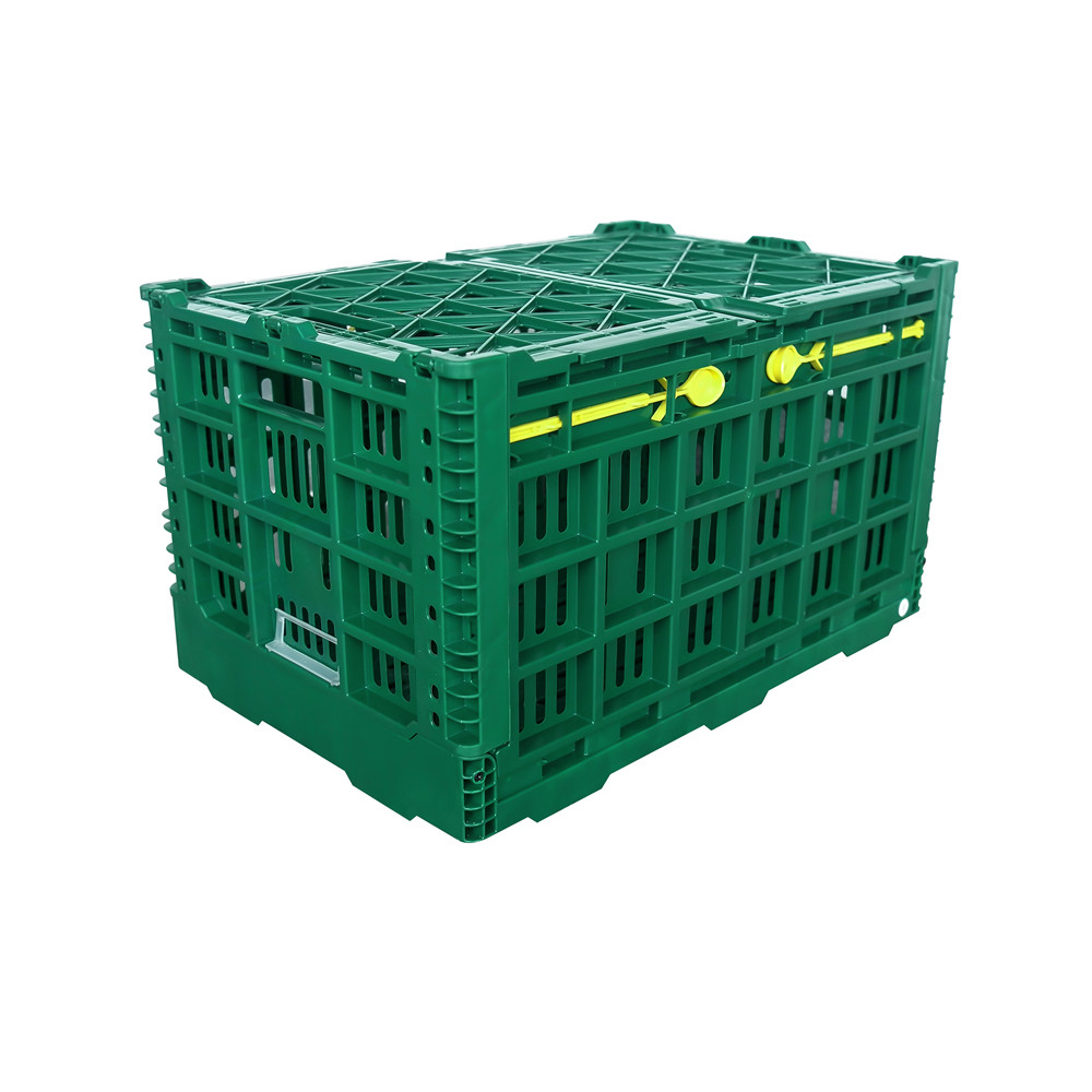 QUANYUN Recyclable Heavy-Duty Industrial Plastic Storage Basket KB533631C