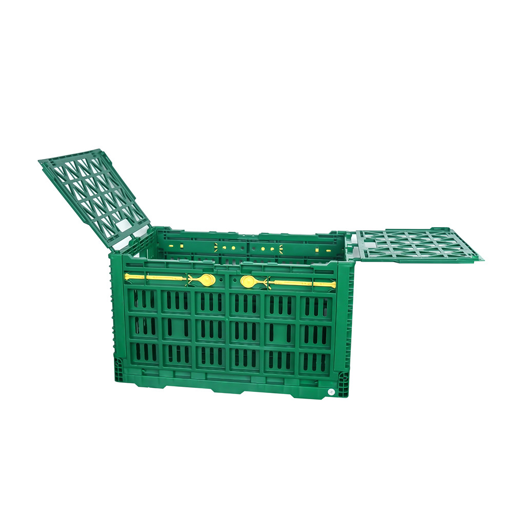QUANYUN Recyclable Heavy-Duty Industrial Plastic Storage Basket KB533631C