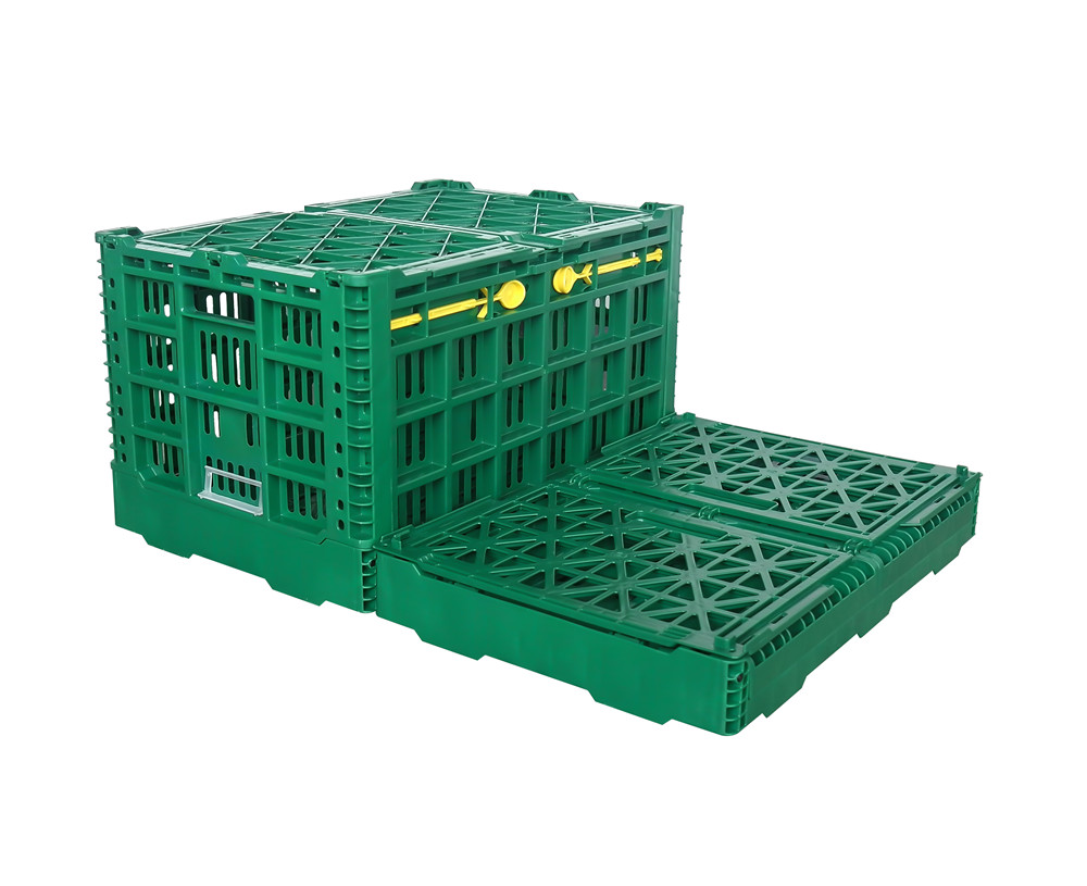 QUANYUN Recyclable Heavy-Duty Industrial Plastic Storage Basket KB533631C