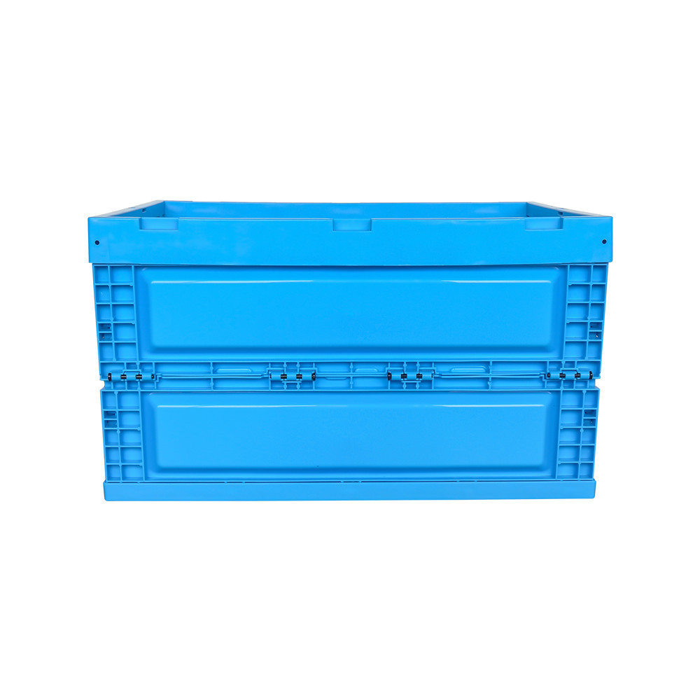 QUANYUN Hot Sale Collapsible Plastic Solid Storage Crate XS604035WBK