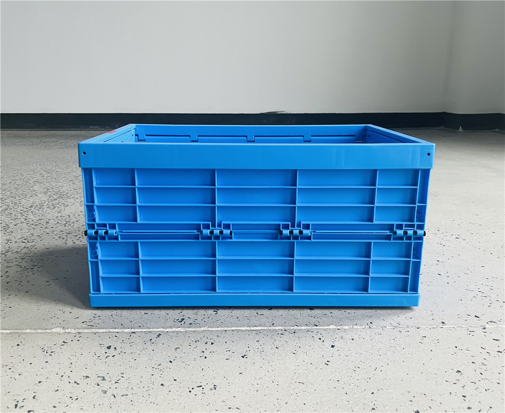 QUANYUN Wholesale Solid Nestable Logistics Storage Crate XS6040295W-1