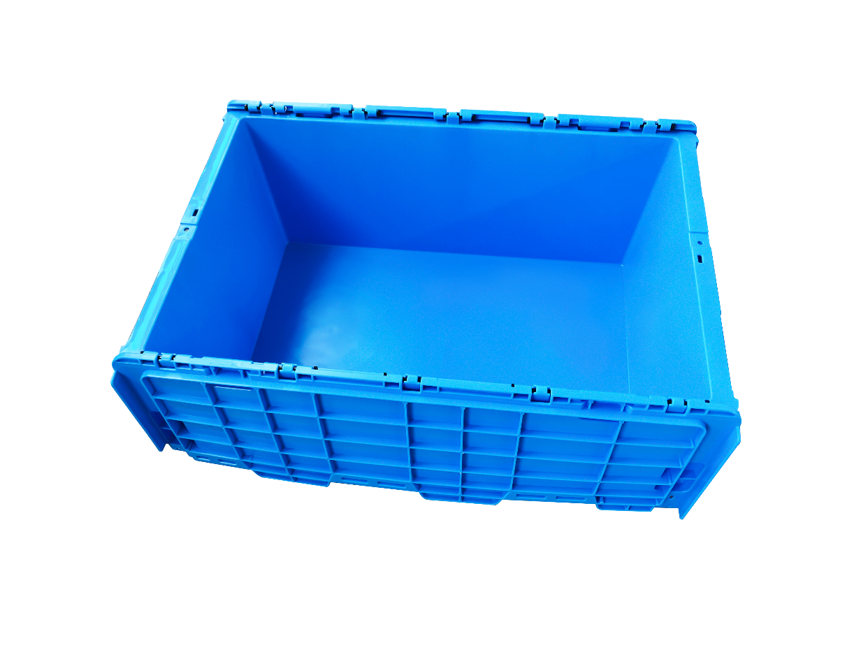 QUANYUN Large Plastic Storage Crate CX6040225C