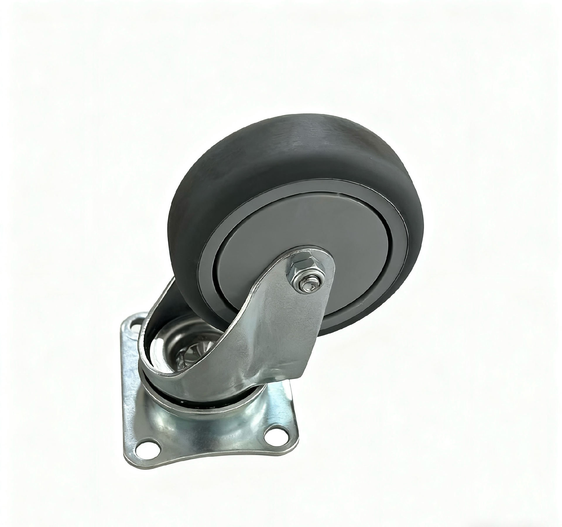 QUANYUN  Plastic Aluminum Alloy Hollow Flatbed Turtle Car Silent Rolling Wheel Dolly WWGC6848