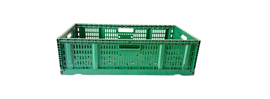 QUANYUN Foldable Logistics Storage Crate Efficient Produce Basket TY8040235W-S
